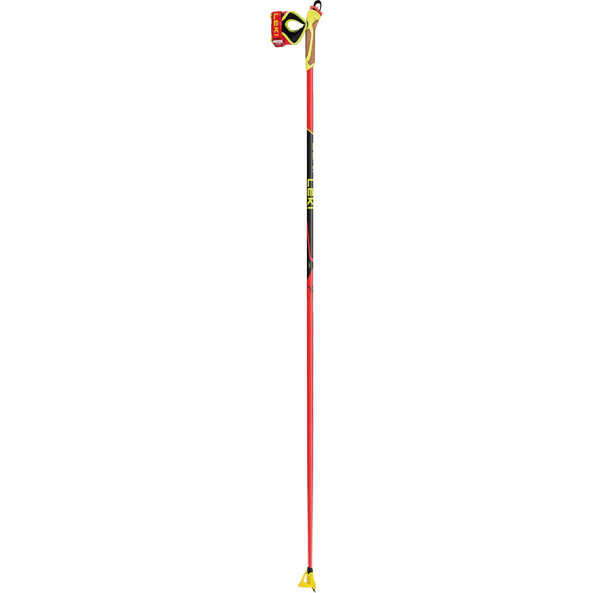 Leki HRC Team Nordic Ski Poles 2025 - Premium Carbon Fiber Cross-Country Skiing Poles for Professional Athletes & Winter Sports Enthusiasts - Perfect for Racing, Training & Outdoor Winter Adventures