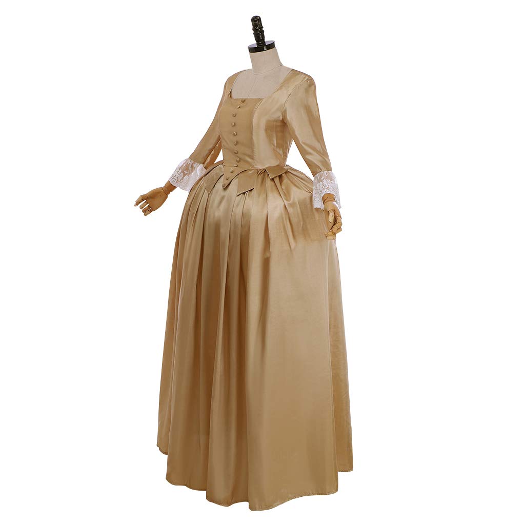 Hamilton Cosplay Costume - Angelica Peggy Eliza Schuyler Sisters Colonial Dress for Women | DIY Musical Theater Costume | Perfect for Halloween, Cosplay Events & Theater Performances
