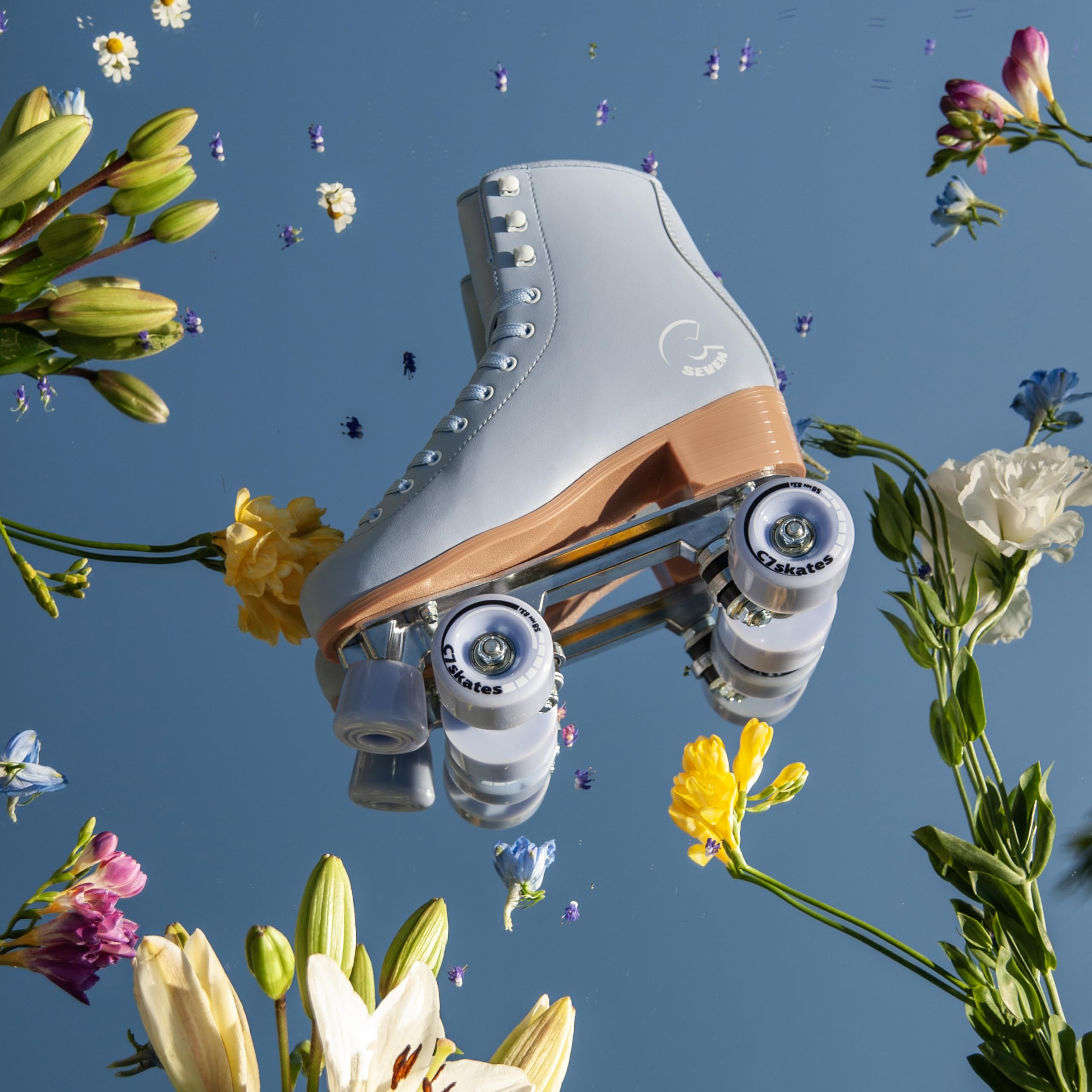 C7 Skates for Girls & Adults - Cute Roller Skates for Outdoor Fun