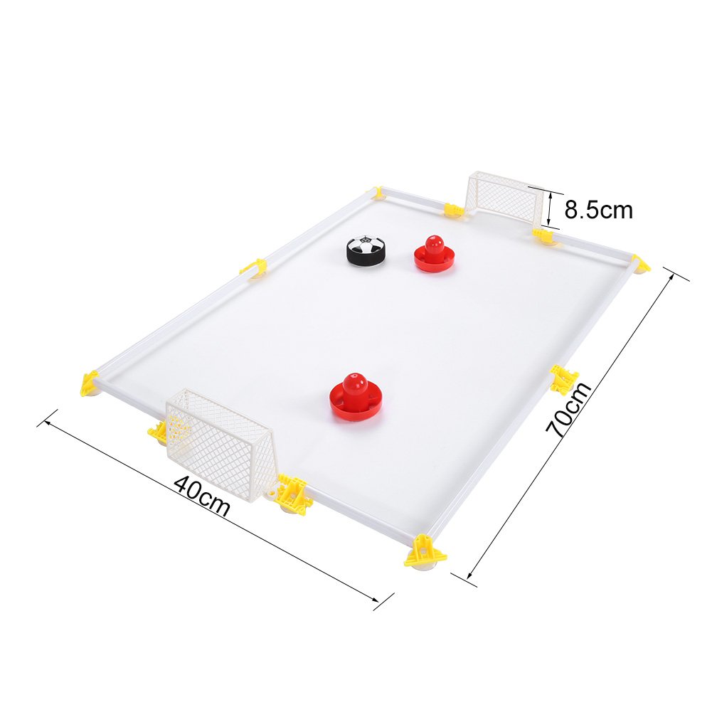 Alomejor Air Power Soccer Table Game - Indoor Football Toy for Kids & Adults - Fun Air Hockey Disc with Hover Technology - Perfect for Family Game Nights & Birthday Parties