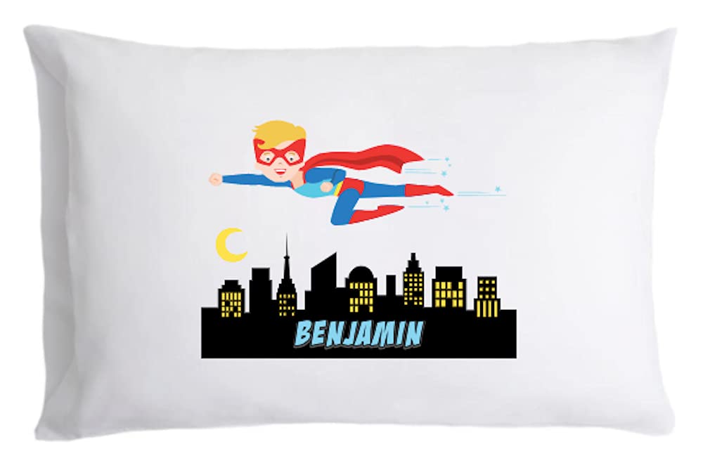 Customized Kids Pillow Cases - Personalized Toddler Pillow Cover for Boys & Girls (21