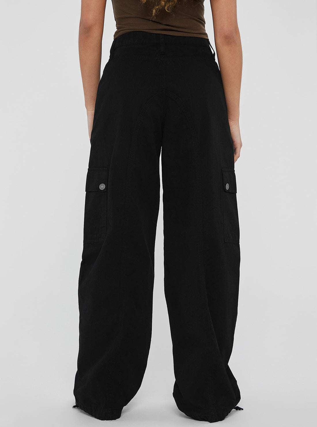 Guess Originals Black Utility Cargo Pants for Men - Stylish & Durable Tactical Pants for Outdoor, Work & Casual Wear