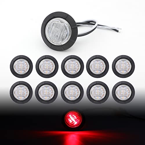 Clear Lens Red (10 Pcs)