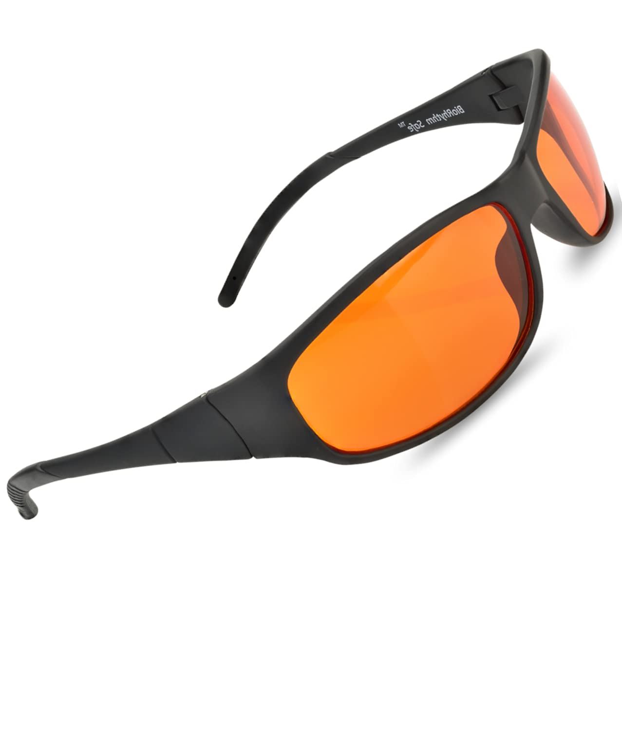 Blue Light Blocking Amber Glasses for Better Sleep & Eye Relaxation - 99.9% Effective Nighttime Glasses with Orange Tint - Perfect for Nighttime Reading, Screen Use & Insomnia Relief