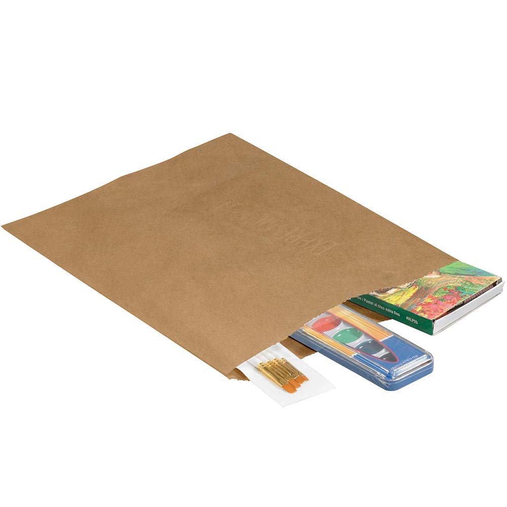10 x 13 Inch Eco-Friendly Kraft Paper Merchandise Bags - Perfect for Retail Packaging, Gift Bags & Small Business Product Shipping