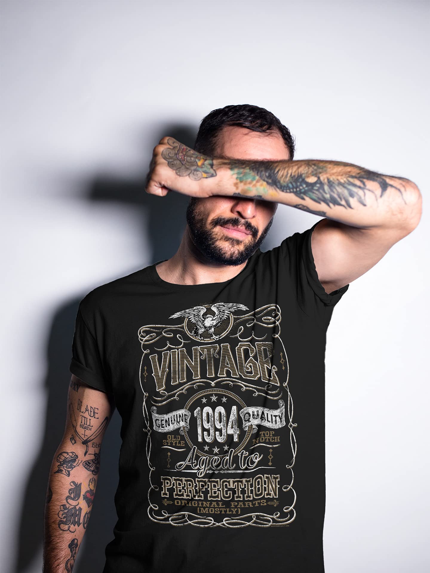 Vintage 1994 Aged to Perfection 31st Birthday Gift T-Shirt for Men - Funny 31 Year Old Present - Perfect for Birthday Parties & Milestone Celebrations