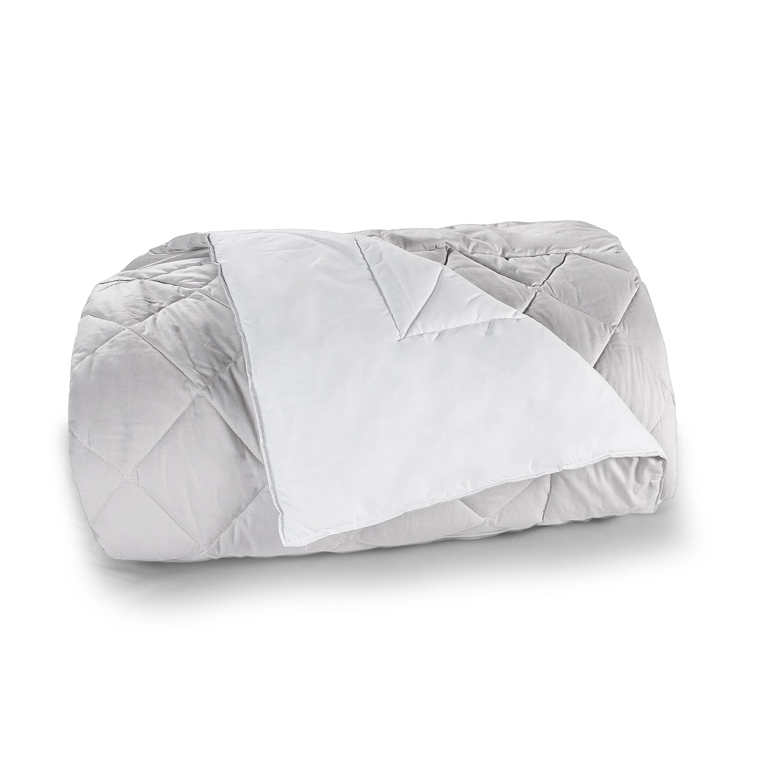 MyVorrei Quilt - King Size Cotton Cover Bedspread, 290x290cm, All-Season Polyester Filling, Lightweight 150g, White - Perfect for Master Bedroom, Guest Room & Cozy Home Decor