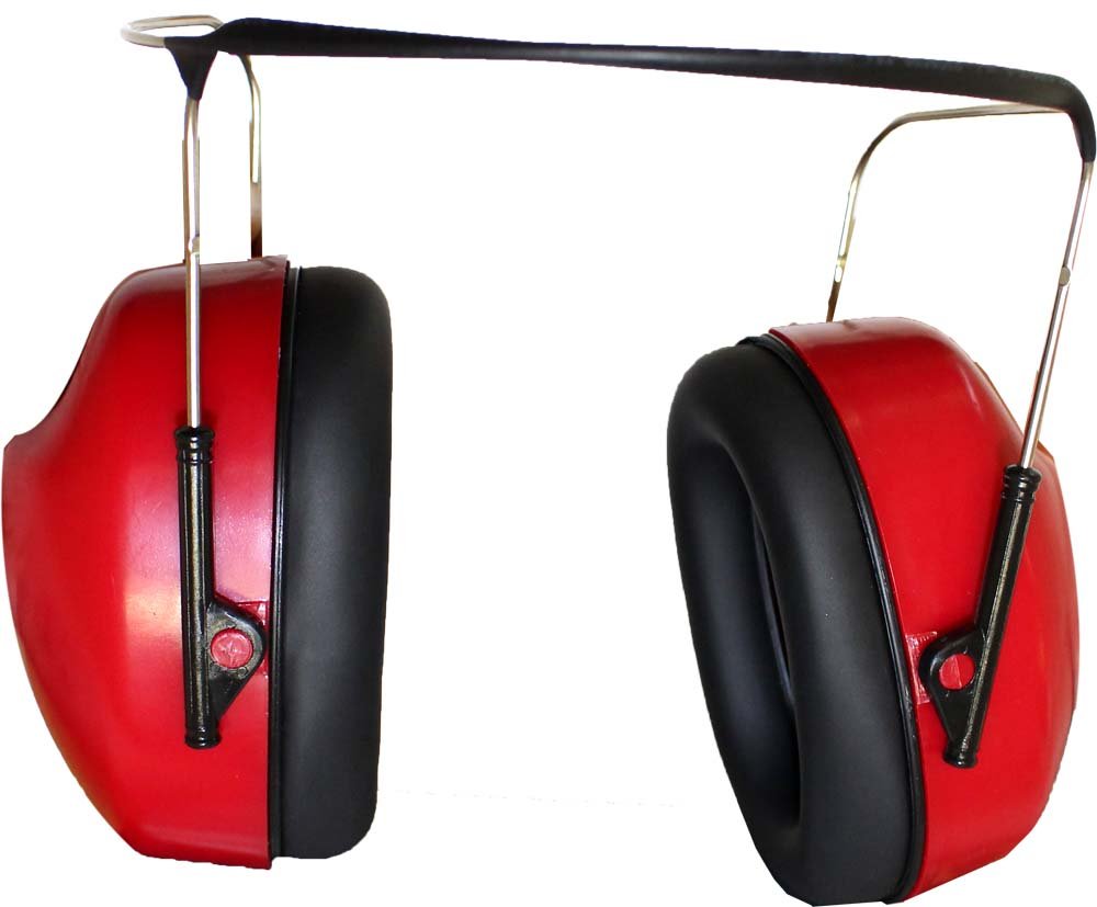 Stalwart 75-0865 Hawk Deluxe Performance Ear Muffs - Noise Cancelling Hearing Protection for Shooting, Construction & Industrial Work - Comfortable Safety Earmuffs for Loud Environments