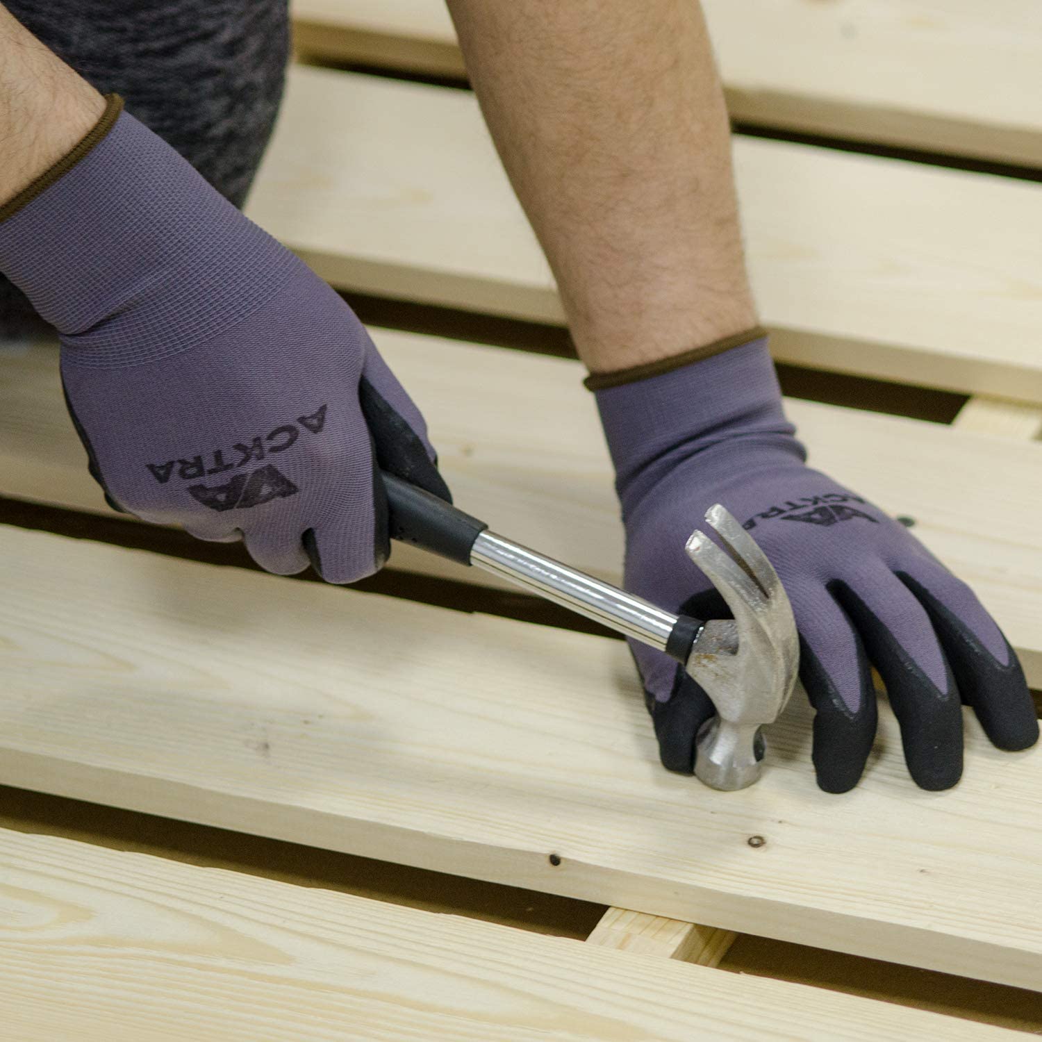 Premium Safety Work Gloves - Seamless Nylon & MicroFoam Coating - WG019 - Ideal for Construction, Warehouse, and DIY Projects