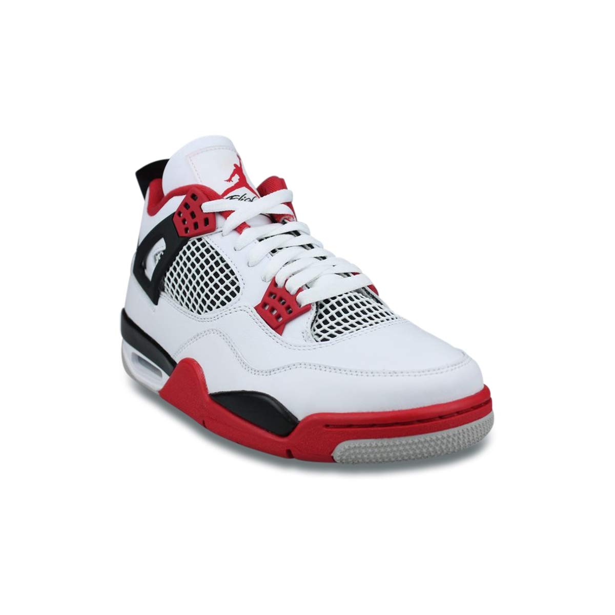 Air Jordan 4 Retro Men's Basketball Shoes - White/Cement Grey (308497-106) | High-Top Sneakers for Streetwear & Casual Style