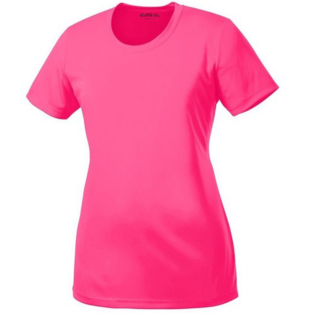 Clothe Co. Women's Workout Tops - Breathable Gym Shirts for Yoga, Running & Fitness - Plus Size Activewear for Women | Perfect for Gym, Training & Outdoor Sports