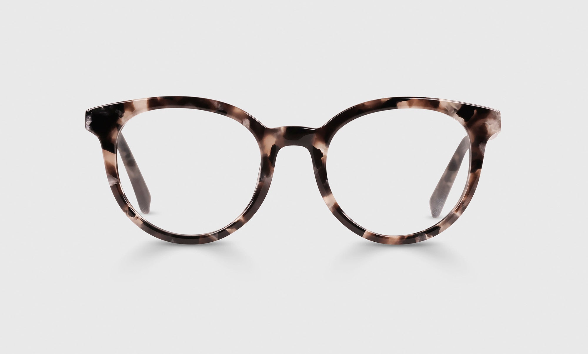 Rush Hour Color 19 Brown Tortoise Crystal Acetate Eyeglass Frames - Lightweight & Stylish for Work, Reading, and Everyday Wear