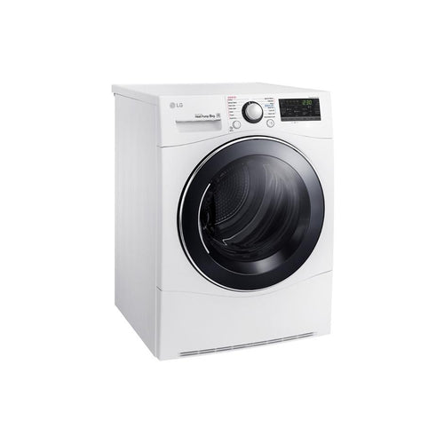 LG 8kg Heat Pump Condenser Dryer - Energy Efficient Laundry Solution for Homes & Apartments | Perfect for Small Spaces & Eco-Friendly Drying