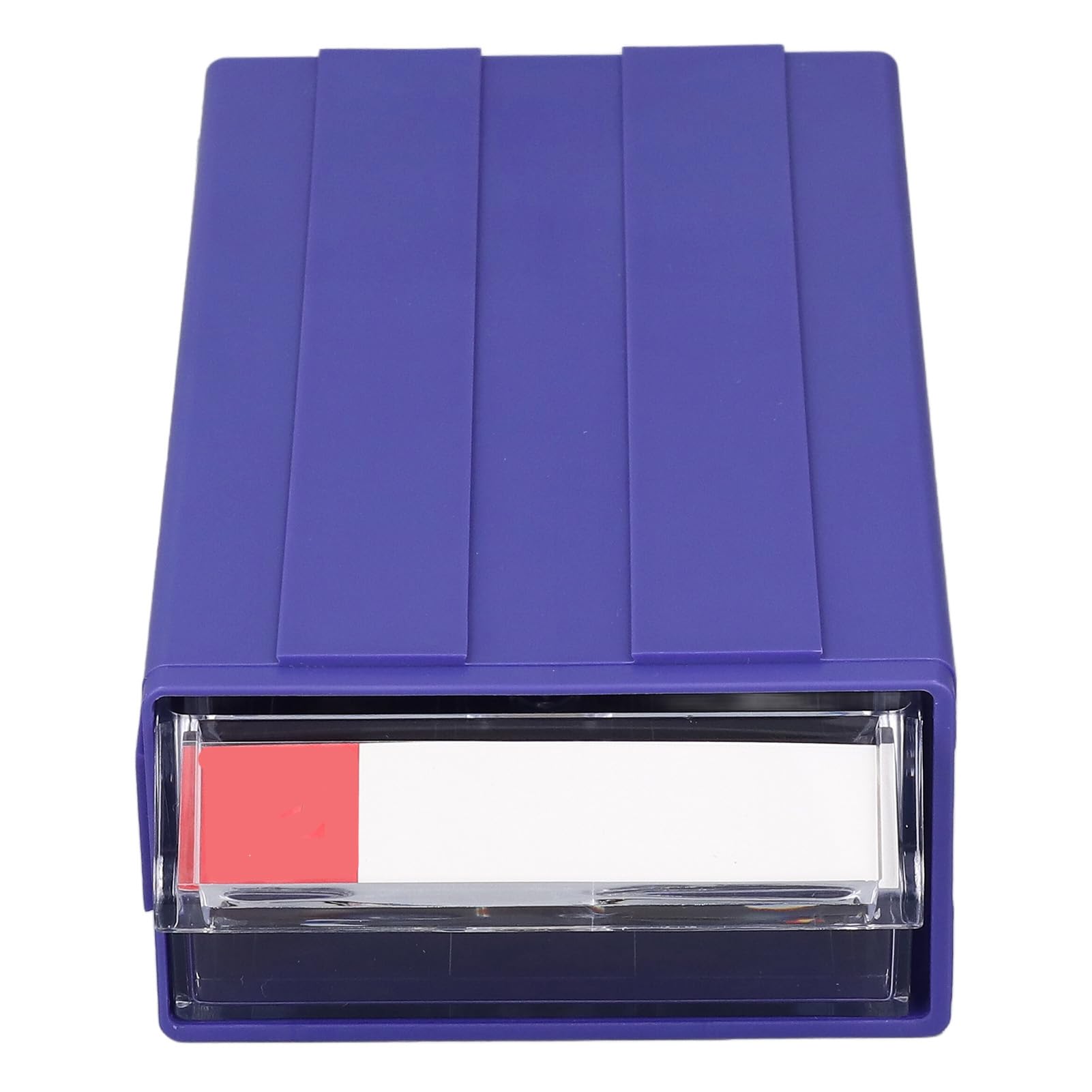Modular Plastic Storage Box Drawer Organizer 180x95x50mm - Blue Office Supplies for Components, Crafts & Stationery | Durable Construction, Multi-Purpose Use | Perfect for Desk Organization, DIY Projects & Home Office Storage