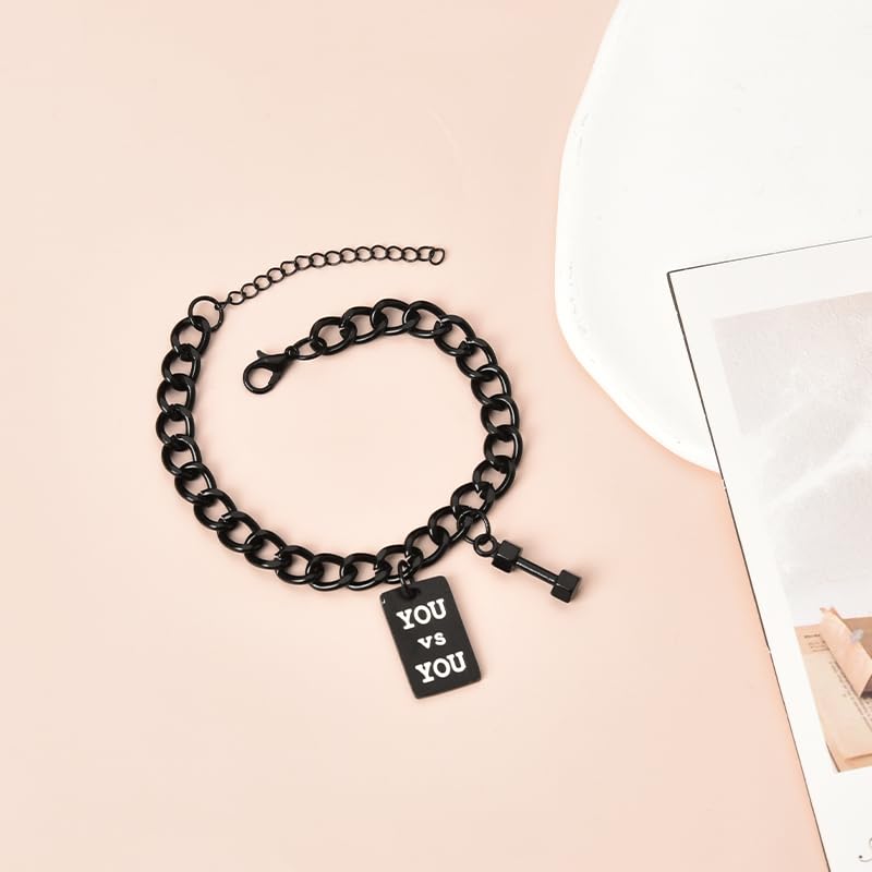 Motivational Bracelet for Men - Inspirational Gifts for Husband, Son, Boyfriend - Encouragement Jewelry for Birthday, Christmas, Anniversary - Perfect for Daily Wear & Special Occasions