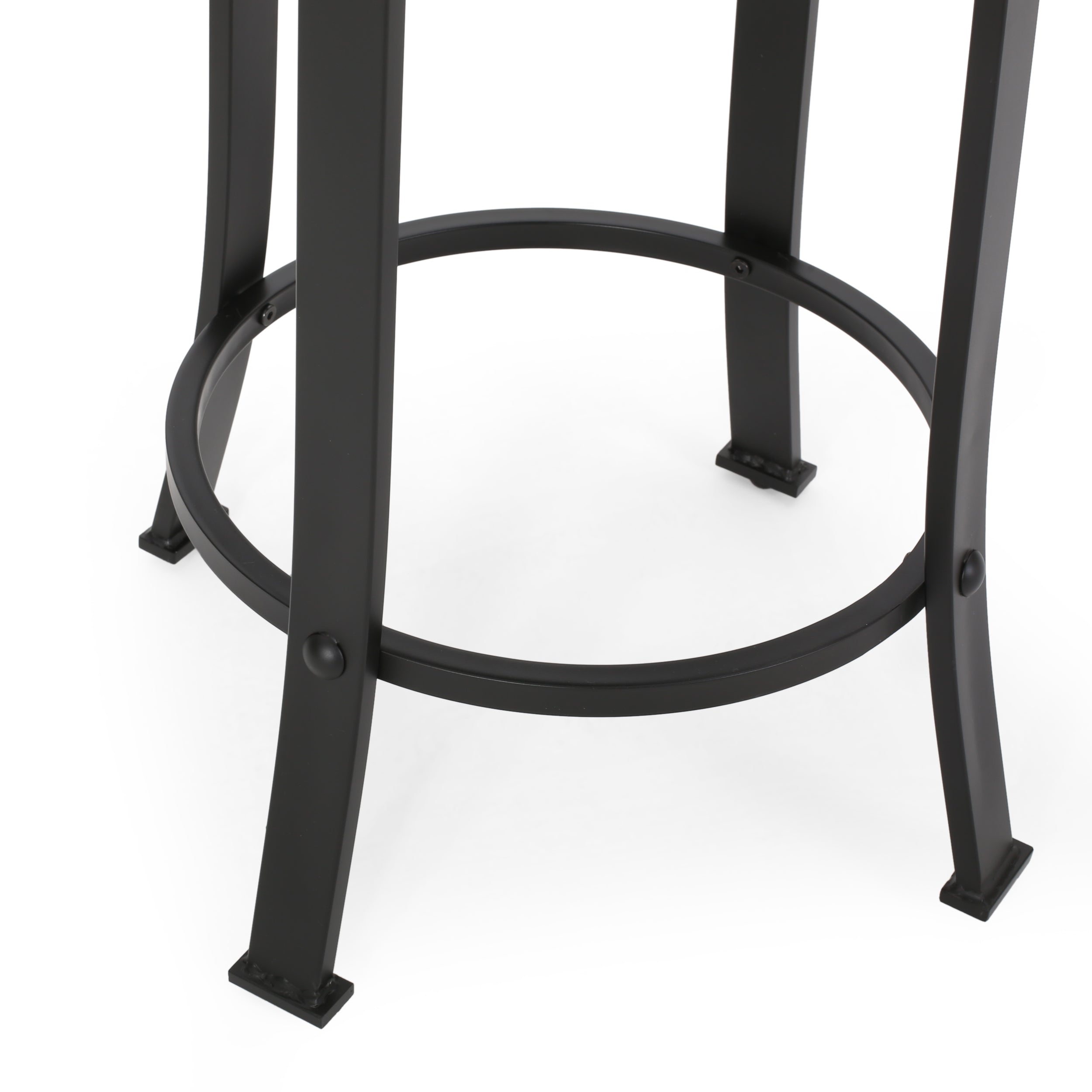 2-Piece Counter Stool Set - Modern Bar Stools for Kitchen Island, Breakfast Bar & Dining - Adjustable Height & Comfortable Seating