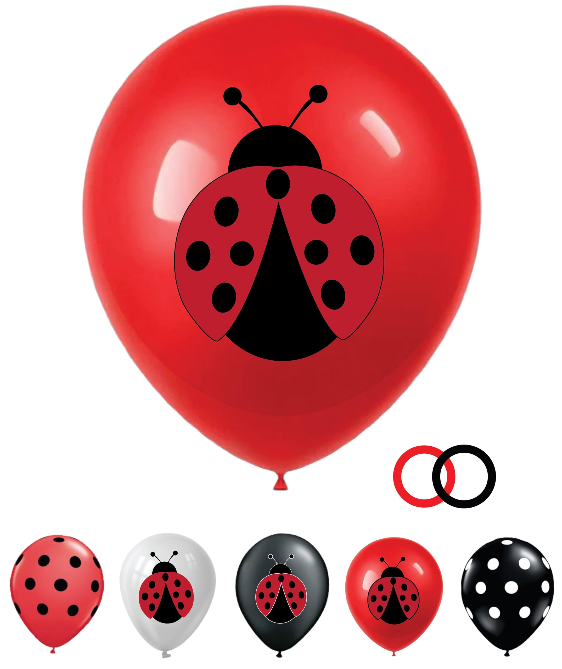 50 Pack Ladybug 12