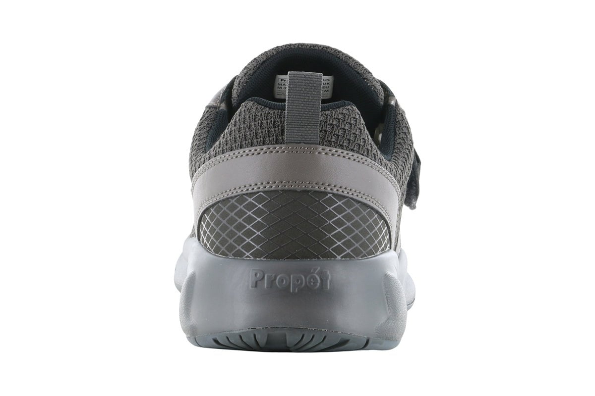 Propet Stability X Strap Walking Shoes for Men & Women - Dark Grey - Comfortable & Supportive for Walking, Hiking & Daily Wear