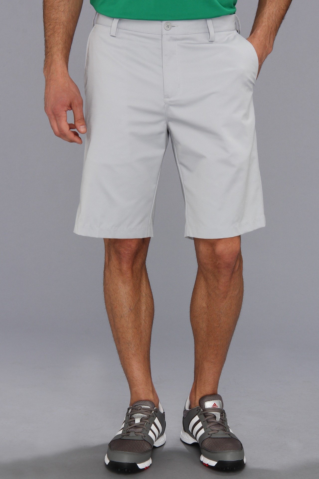 **Adidas Golf Men's Flat Front Shorts – Lightweight, Moisture-Wicking & Comfortable for Golf, Casual Wear & Outdoor Activities**