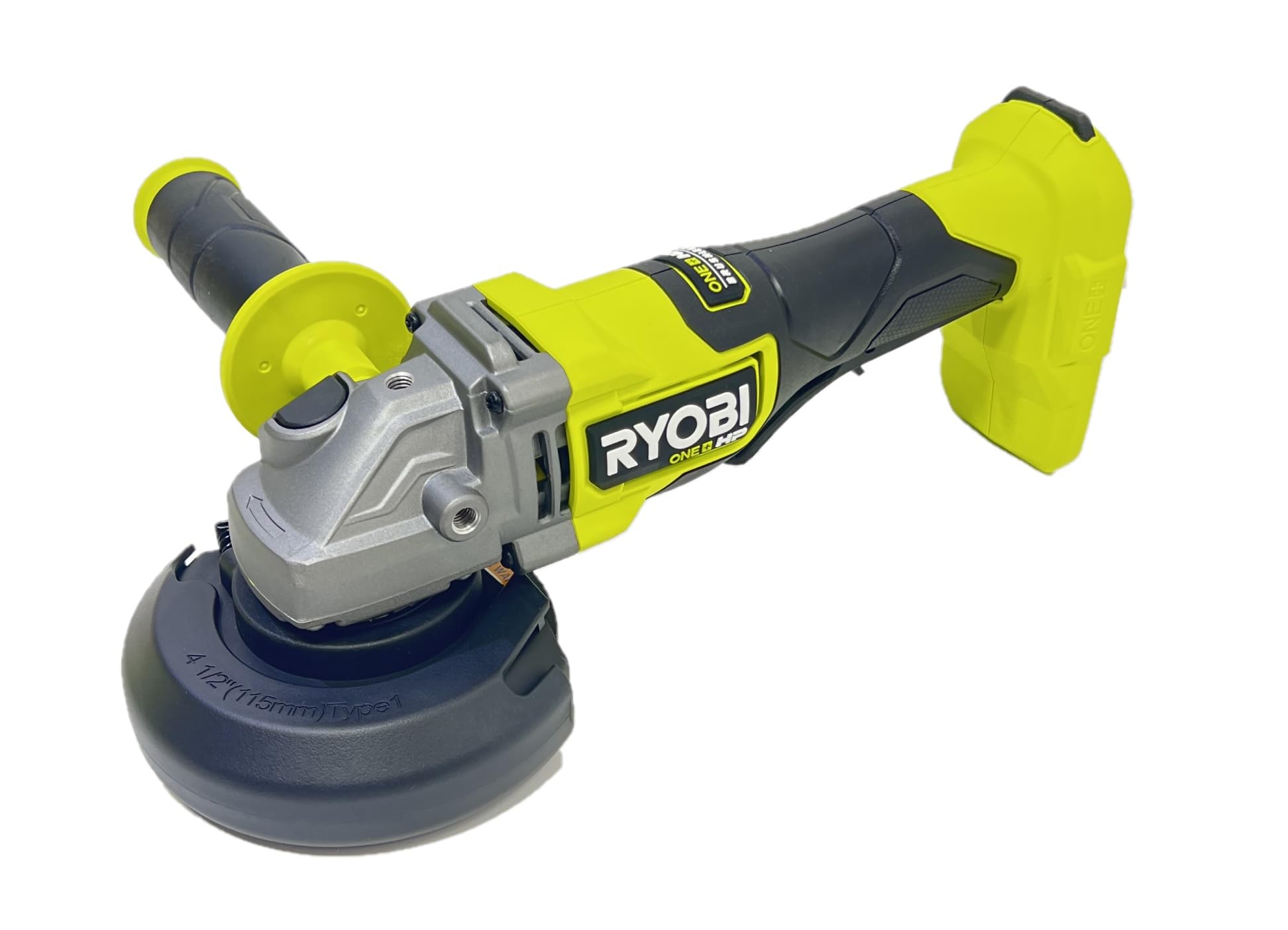 RYOBI ONE+ HP 18V Brushless Cordless 4-1/2 Inch Angle Grinder (Tool Only) PBLAG01B - Perfect for Metal Cutting, Grinding, and DIY Projects