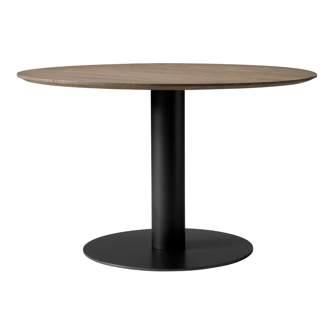 SK12 Modern Dining Table with Center Base - Perfect for Small Spaces, Apartments, and Cozy Kitchens