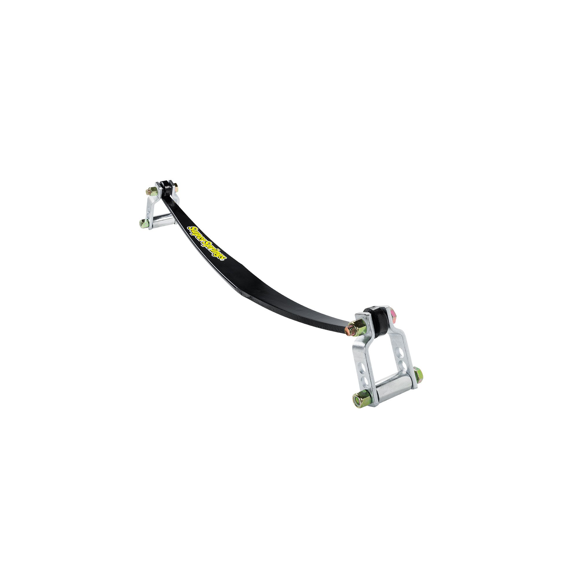 SuperSprings SSA34.5 Heavy Duty Truck Suspension Helper Springs - 1 Pack Black SuperSpring Kit for Improved Load Capacity & Towing Stability | Perfect for Pickup Trucks, RVs & Trailers