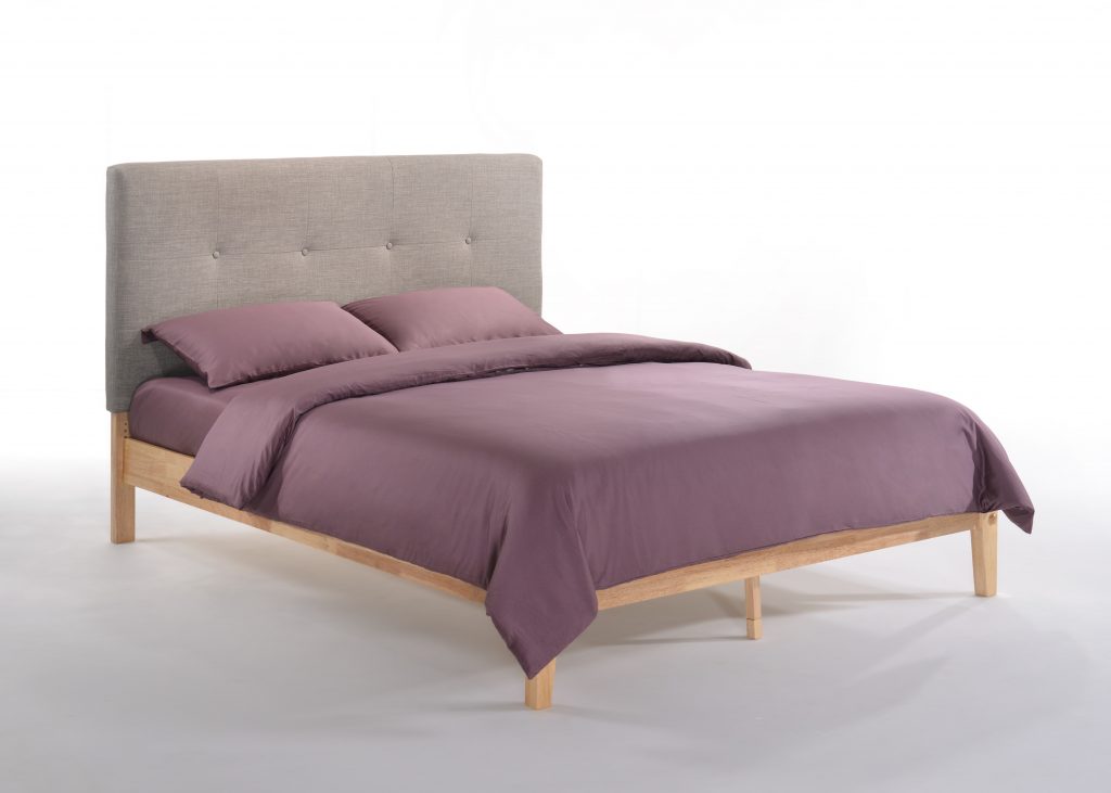Premium Paprika Queen Bed (P Series) - Queen Size Luxury Bed Frame with Sturdy Wooden Slats & Elegant Design for Bedroom, Guest Room, or Master Suite