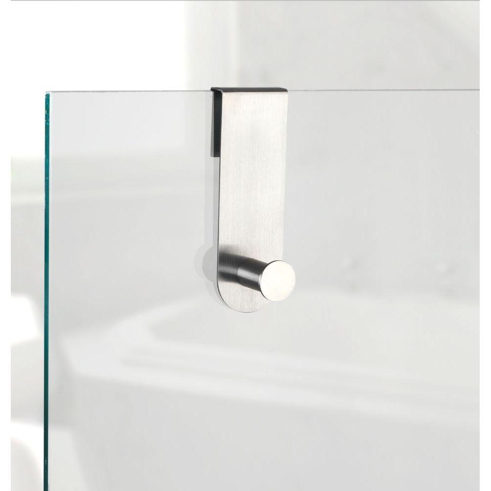 Celano Single Shower Hook - Premium Stainless Steel Bathroom Accessory for Hanging Towels, Robes & Shower Curtains - Perfect for Bathroom, Spa & Gym Organization