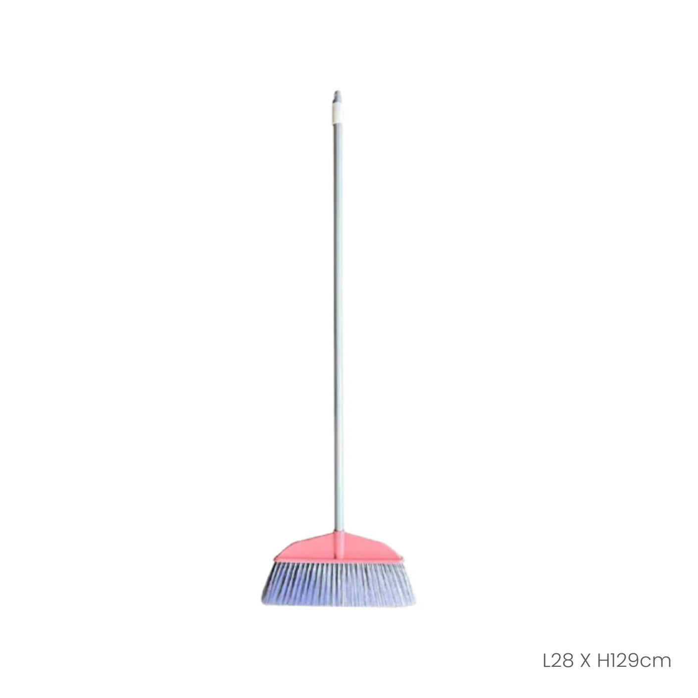 High-Quality Plastic Broom with Sturdy Handle - Model #337 1 (HFH1230) - Perfect for Indoor & Outdoor Cleaning, Homes, Garages, and Patios