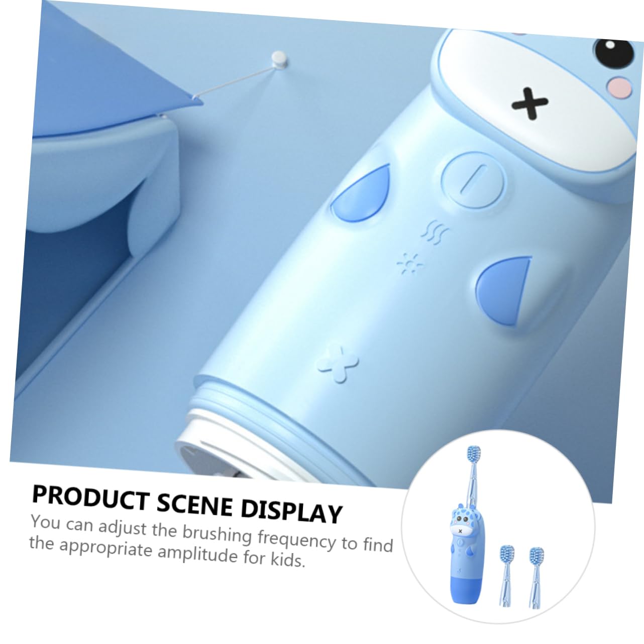 Kids Electric Toothbrush Set - USB Rechargeable, Gum Massage & Automatic Oral Care for Children & Babies | Perfect for Daily Brushing, Travel & Healthy Teeth Routine