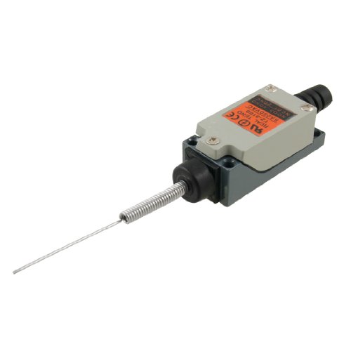uxcell TZ-8169 Flexible Coil Spring Arm Mini Enclosed Limit Switch for CNC Mill & 3D Printer - Perfect for Door Safety Control and Machine Positioning