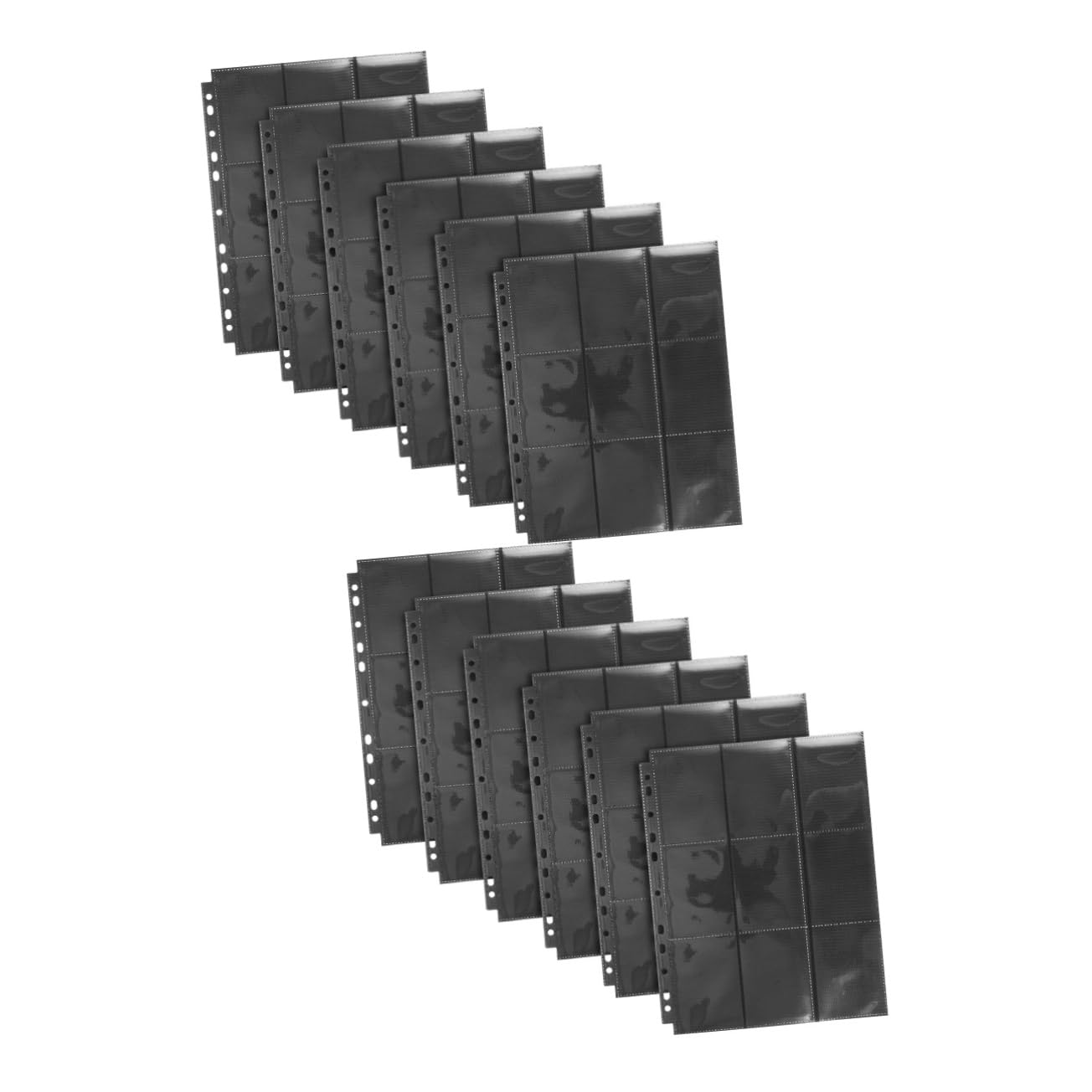 VICASKY 100 Pack Premium Clear Card Sleeves - Acid-Free PP Plastic Trading Card Protectors for MTG, Pokemon, Yu-Gi-Oh & Collectible Cards - Perfect for Game Nights, Tournaments & Card Storage