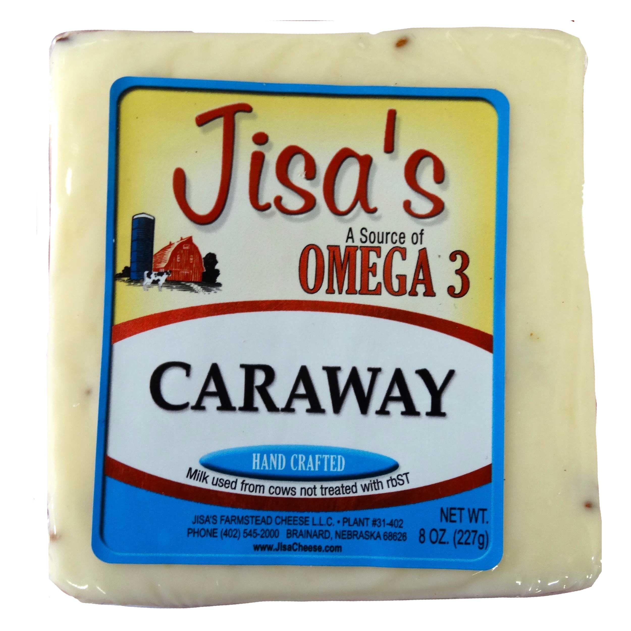 Caraway Artisan Cheese 6-Pack | 8 oz Each | Whole Milk Cheese | Small Batch Crafted | Nebraska Farmstead Cheese | Perfect for Charcuterie Boards, Wine Pairings & Gourmet Gifts