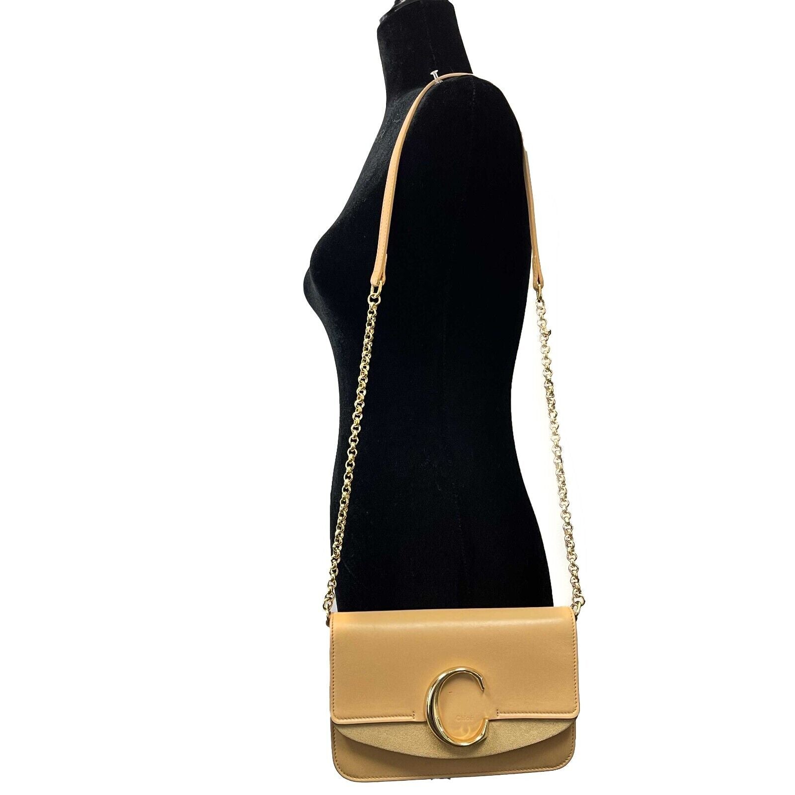 Chloe C Clutch with Chain - Elegant Crossbody & Shoulder Bag for Women | Perfect for Evening Parties, Date Nights & Special Occasions