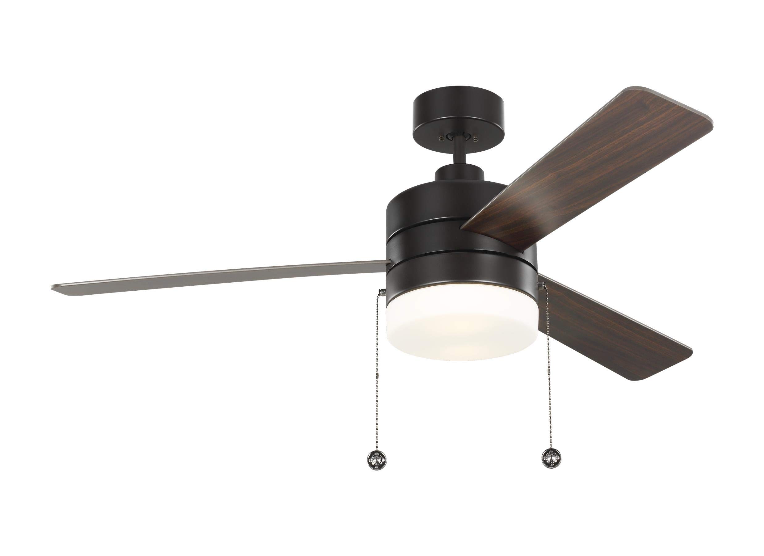 Monte Carlo 3SY52OZD 52 Inch Syrus Ceiling Fan with Oil Rubbed Bronze Finish - Perfect for Living Room, Bedroom & Outdoor Spaces