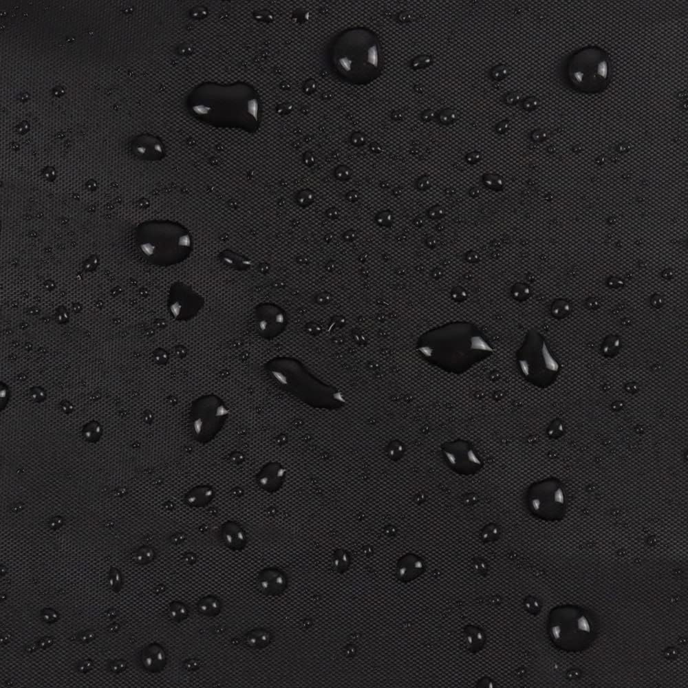 Heavy Duty Waterproof Grill Cover for Ninja GR101 & Hamilton Beach 25361 - Indoor Smokeless Electric Grill Dust Protector - Perfect for Kitchen, Camping & Outdoor Cooking - Black