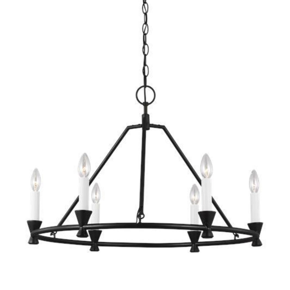 Kylan Crystal Chandelier - Modern Elegant Ceiling Light Fixture for Dining Room, Living Room & Bedroom | Perfect for Home Decor & Wedding Venue Lighting