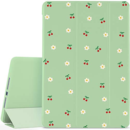 Cherry Flowers-Green