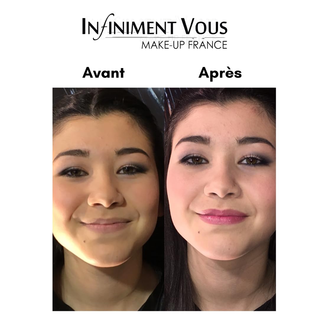 Infiniment Vous Long Lasting Matte Lipstick - Fleur D'Eden Transfer Proof Lip Color, French Makeup for Women, Hydrating Lip Balm | Perfect for Daily Wear, Date Night & Special Occasions