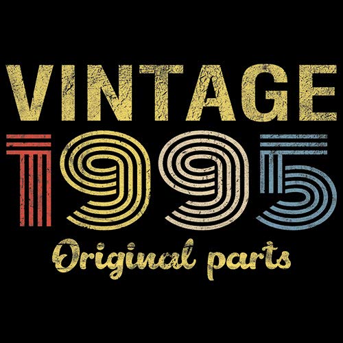 1995 Vintage Retro 30th Birthday Gift for Men - Original Parts Themed T-Shirt - Perfect for 30th Birthday Parties & Milestone Celebrations