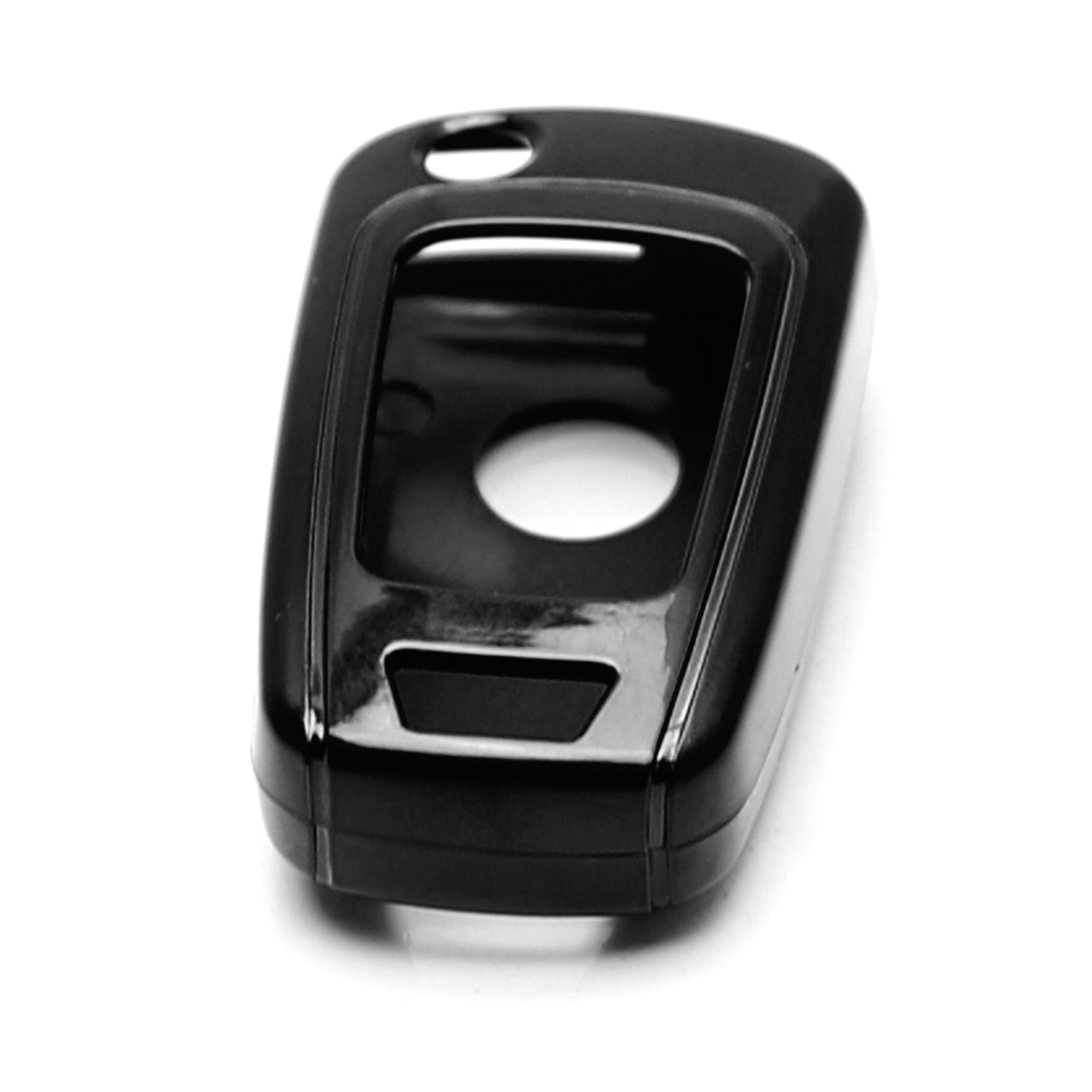 Glossy Black Smart Key Fob Shell Cover Replacement for Chevrolet GMC (3/4/5 Buttons) - Exact Fit, Durable Protection for Car Keys | Perfect for Daily Use, Travel & Vehicle Security
