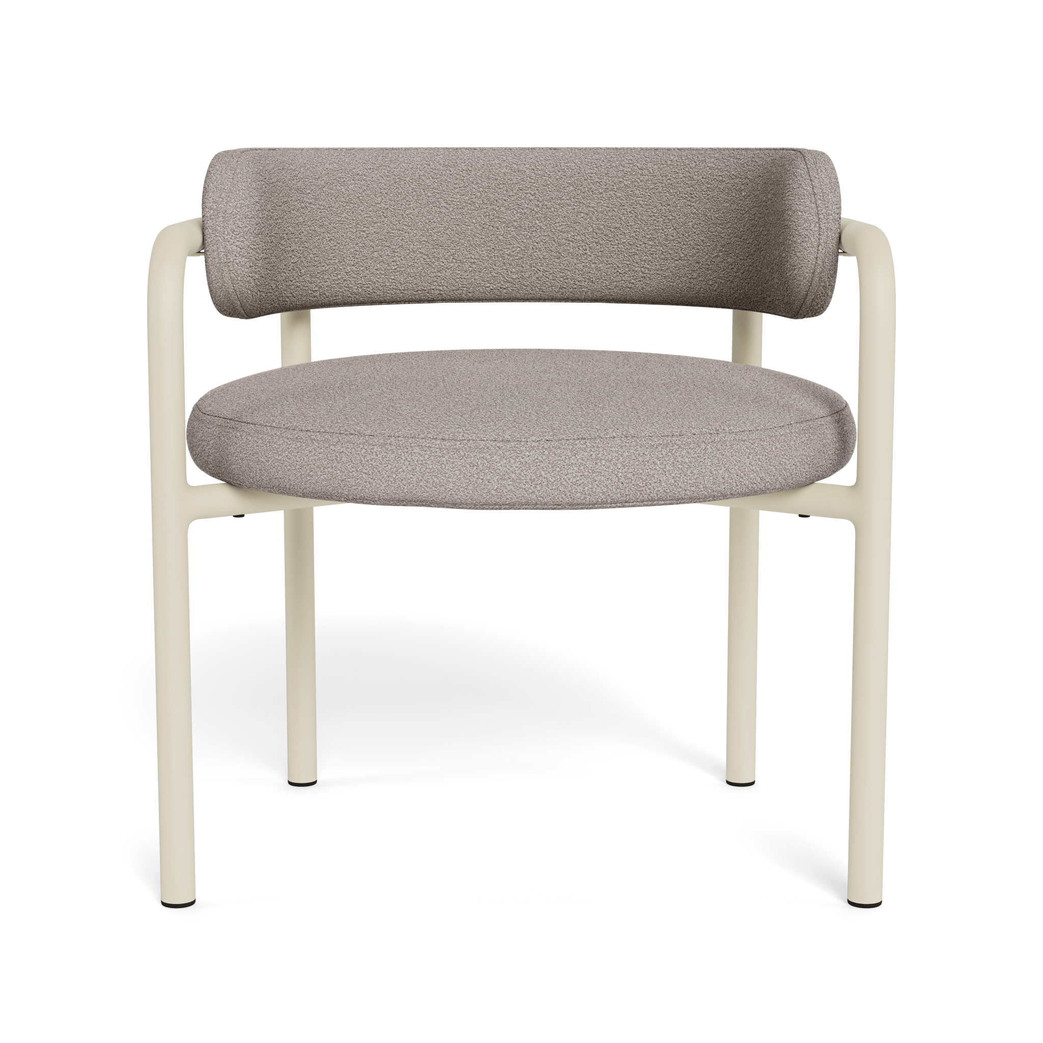 Porto Aluminum Club Chair - Lightweight Outdoor Patio Furniture for Garden, Poolside & Deck - Modern All-Weather Lounge Chair with Cushion (Optional) - Perfect for Relaxing, Sunbathing & Entertaining Guests