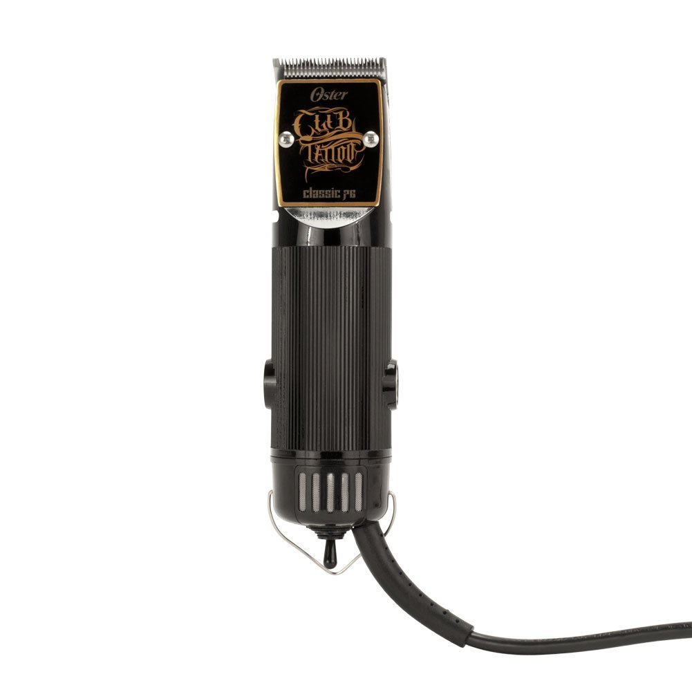 Oster 76076-225 Classic 76 Club Tattoo Collection Hair Clippers - Professional Barber Clippers for Men's Haircuts, Beard Trimming & Grooming at Home or Salon