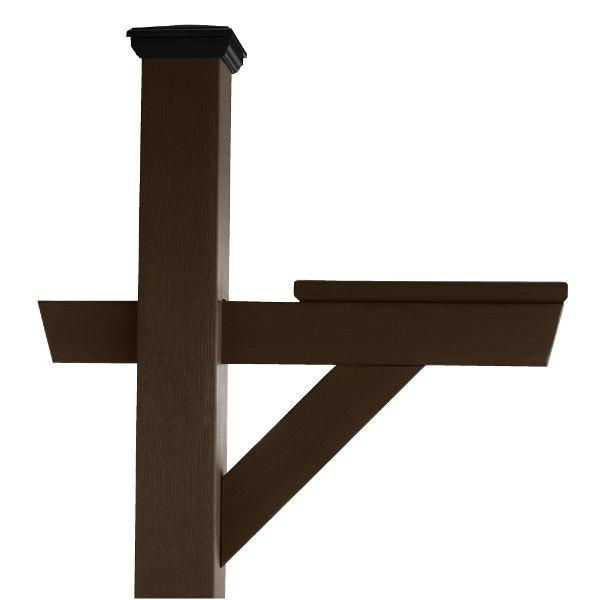 Durable Outdoor Hazleton Mailbox Post - Heavy Duty Steel Mailbox Stand with Anti-Rust Coating for Residential & Commercial Use - Perfect for Driveway, Garden, and Front Yard Installation