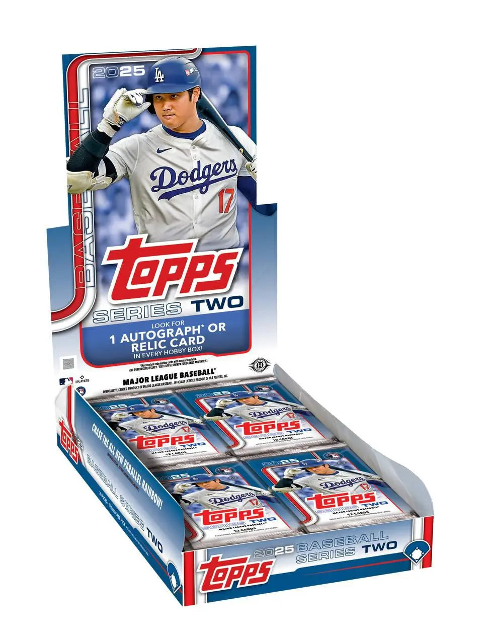 2025 Topps Series 2 Baseball Hobby Box - 36 Packs with Exclusive Rookie Cards & Chase Inserts | Collectible Trading Cards for MLB Fans & Sports Memorabilia Enthusiasts | Perfect for Card Shows, Fantasy Leagues & Gift Giving