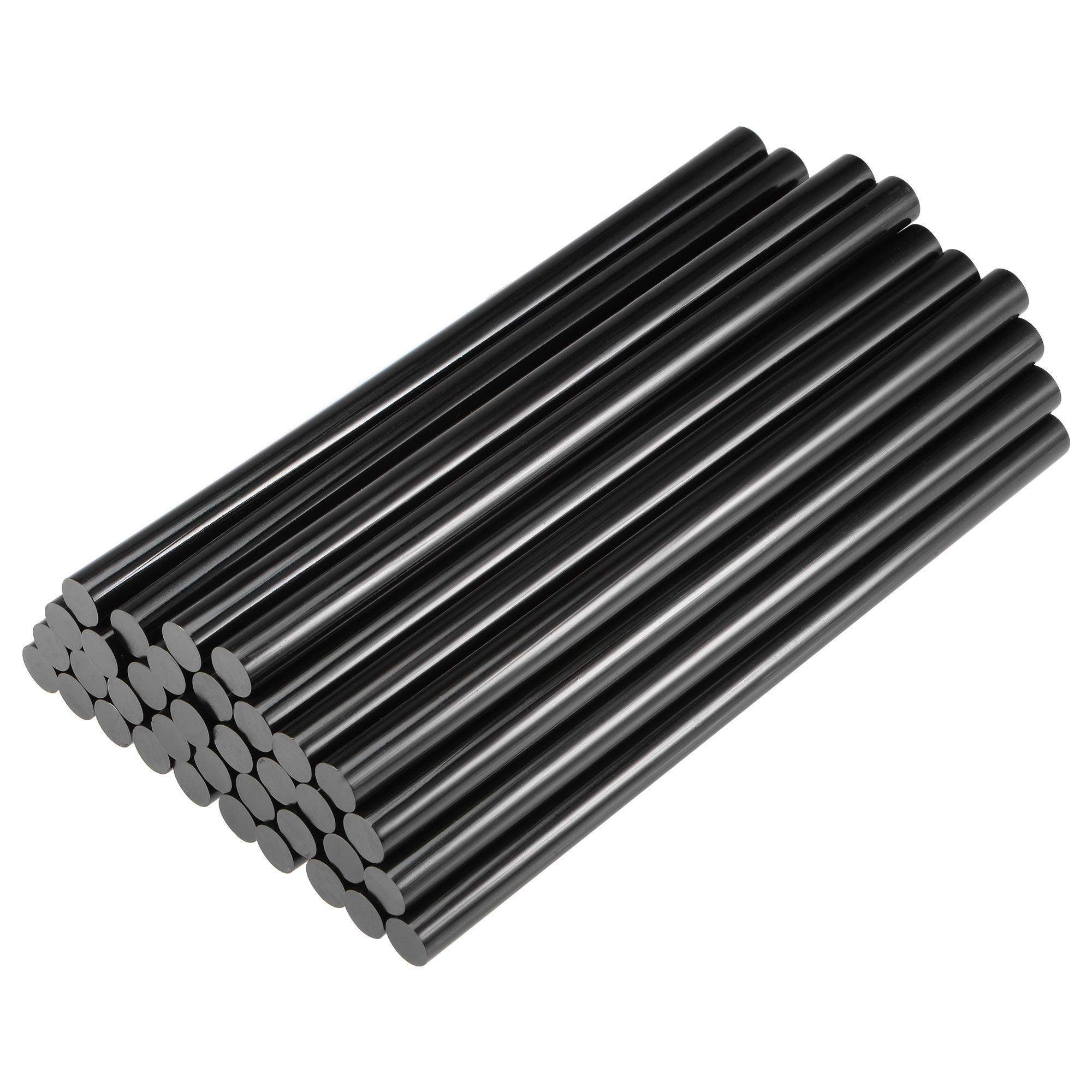 36pcs Mini Hot Glue Gun Sticks 7.5-inch x 0.43-inch for DIY Crafts, Home Repairs & School Projects - Black Adhesive Glue Sticks for Hot Melt Glue Guns