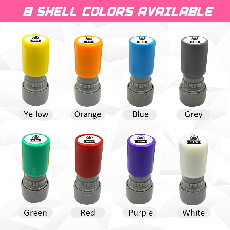 Personalized Golf Ball Stamp Kit - Custom Engraved Golf Ball Marker with Ink Bottle - Durable & Easy to Use - Perfect Golf Gift for Men & Women - Great for Tournaments, Practice & Personalized Golf Accessories