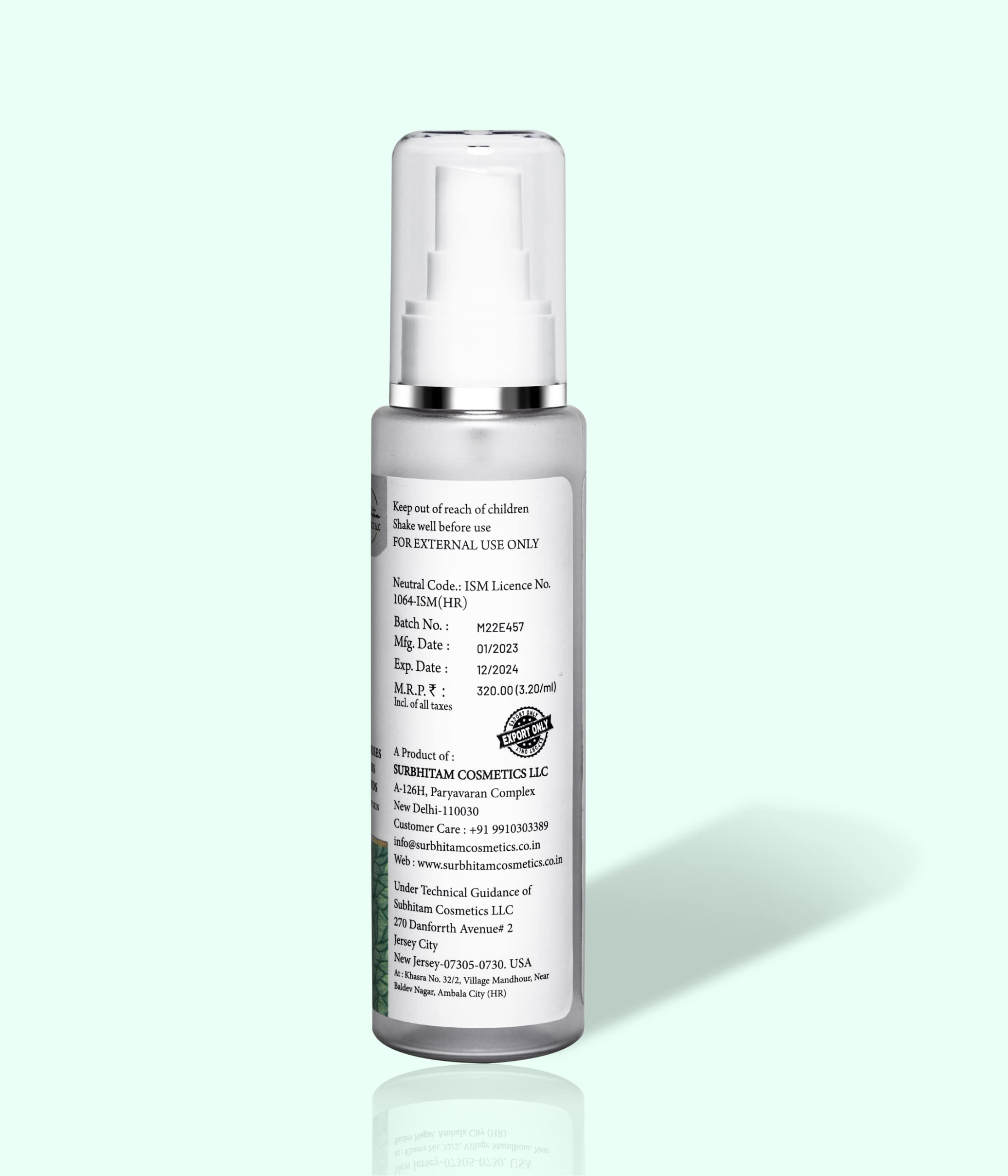 Surbhitam Body Spray Moisturizer - 100ml Hydrating & Refreshing Body Mist for Dry Skin | Perfect for Daily Use, Gym, Travel & On-the-Go Hydration