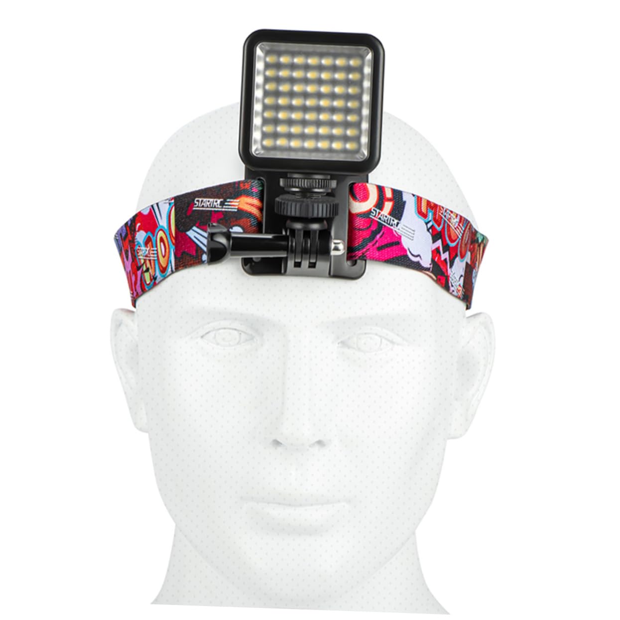 HOMSFOU Sports Camera Headset with Elastic Band - HD Video Recording for Action, Cycling, Running & Outdoor Adventures