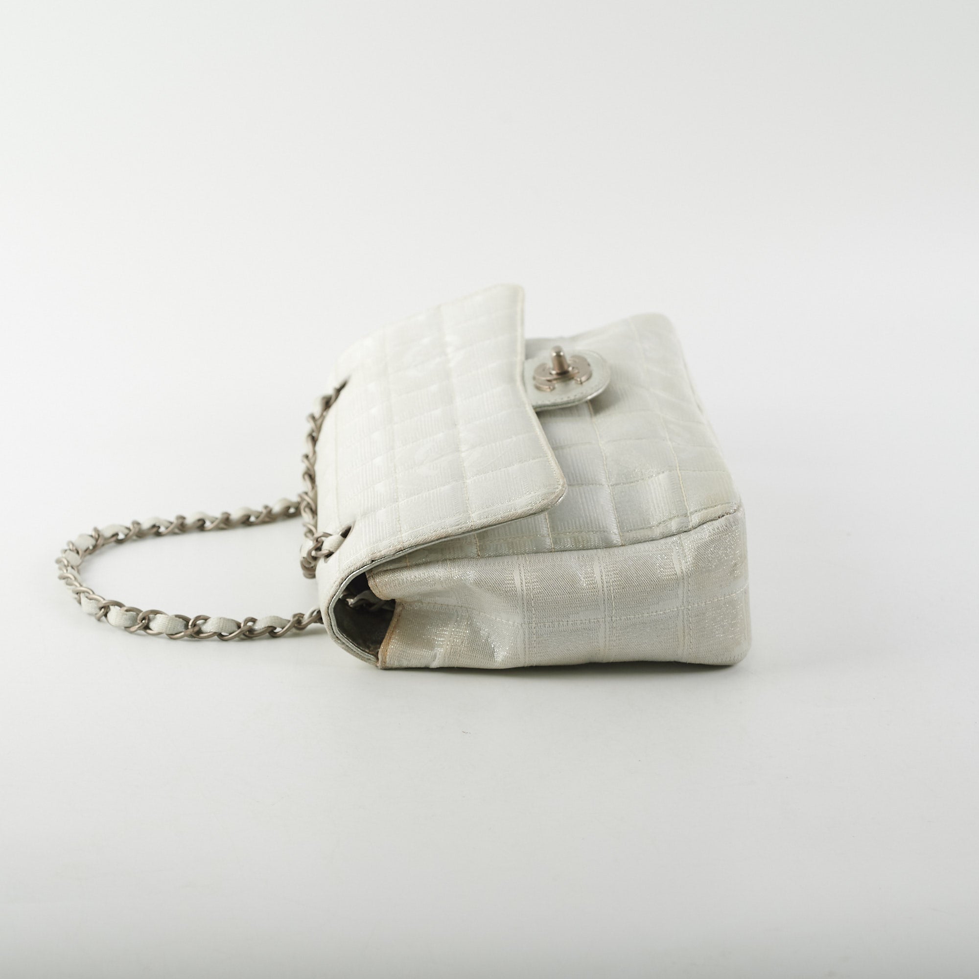 Chanel New Travel Line Chain Shoulder Bag Silver - Luxury Crossbody Purse for Women, Perfect for Travel, Date Night & Everyday Use